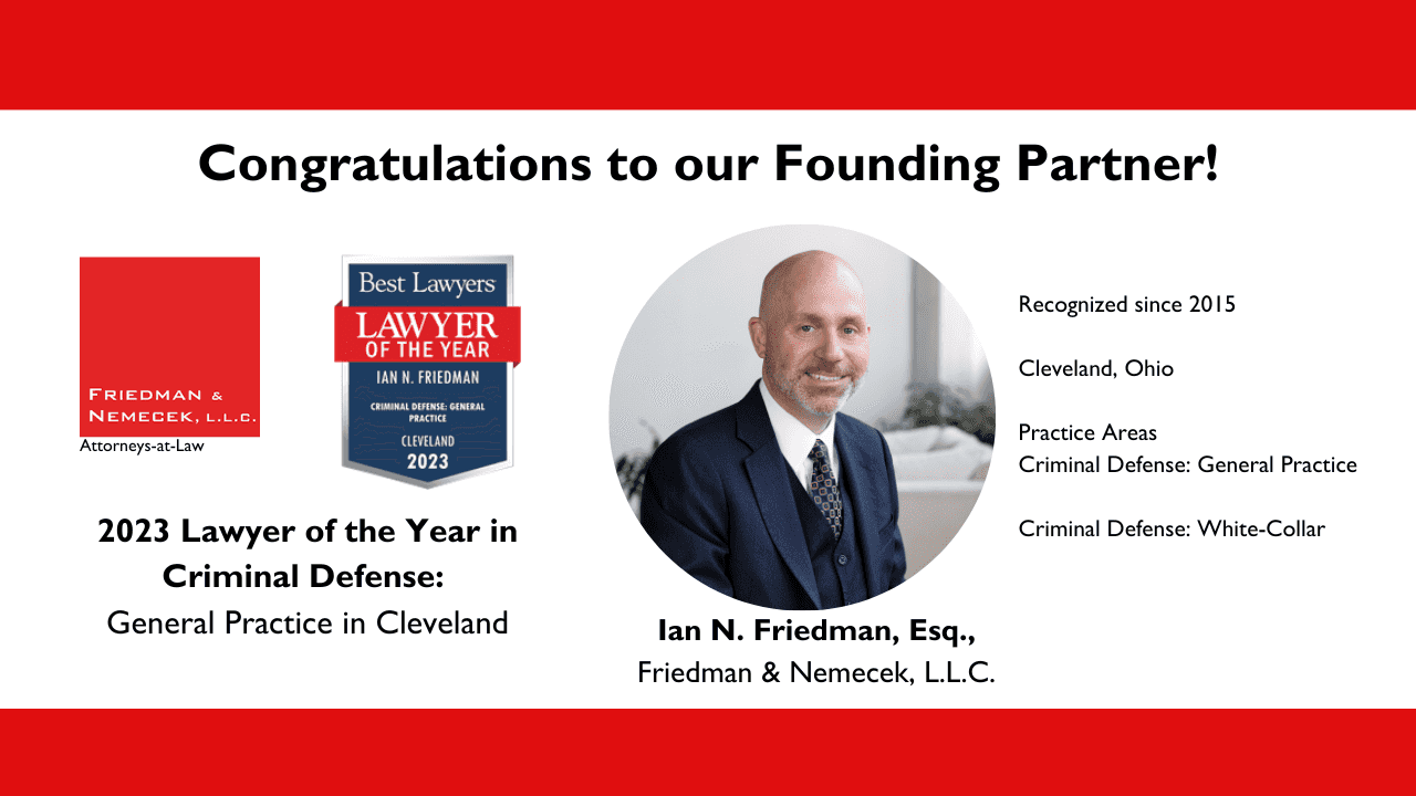 Best Lawyers Lawyer of the Year Cleveland 2023